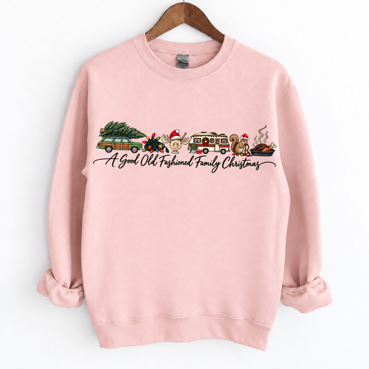A Good Old Fashioned Family Christmas Sweatshirt