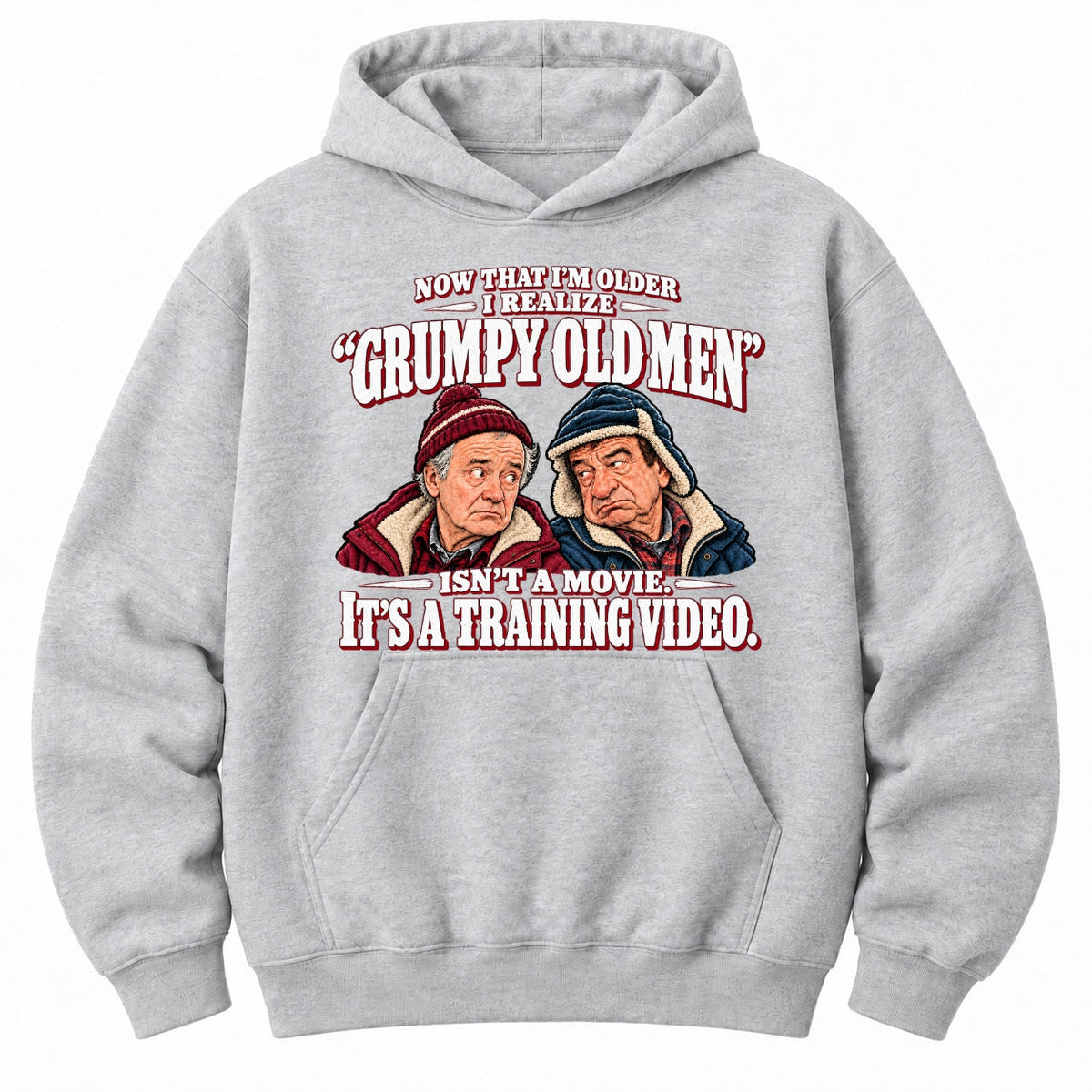 Grumpy Old Men Training Video Funny Shirts