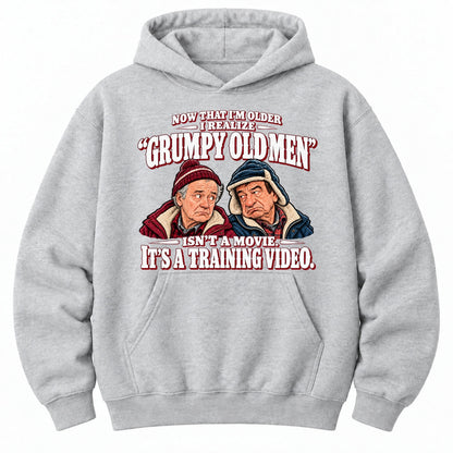 Grumpy Old Men Training Video Funny Shirts