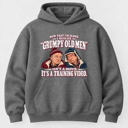 Grumpy Old Men Training Video Funny Shirts