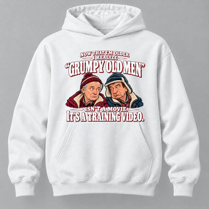 Grumpy Old Men Training Video Funny Shirts