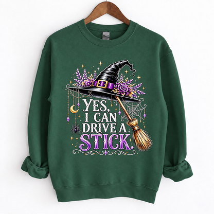 Yes I Can Drive a Stick Witch Shirts