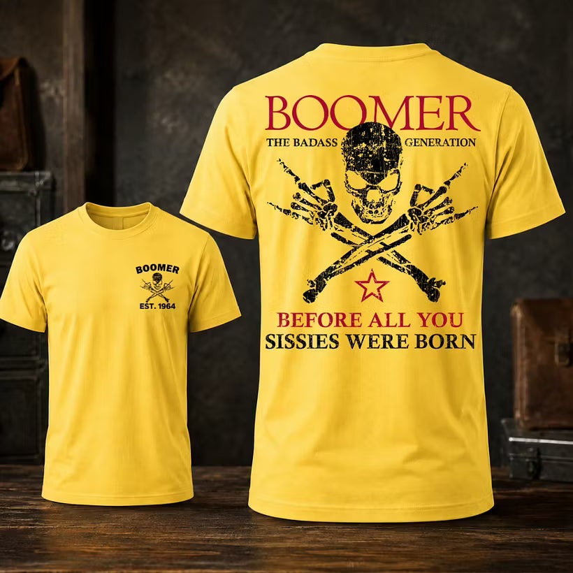 Boomer The Badass Generation Unisex Tee