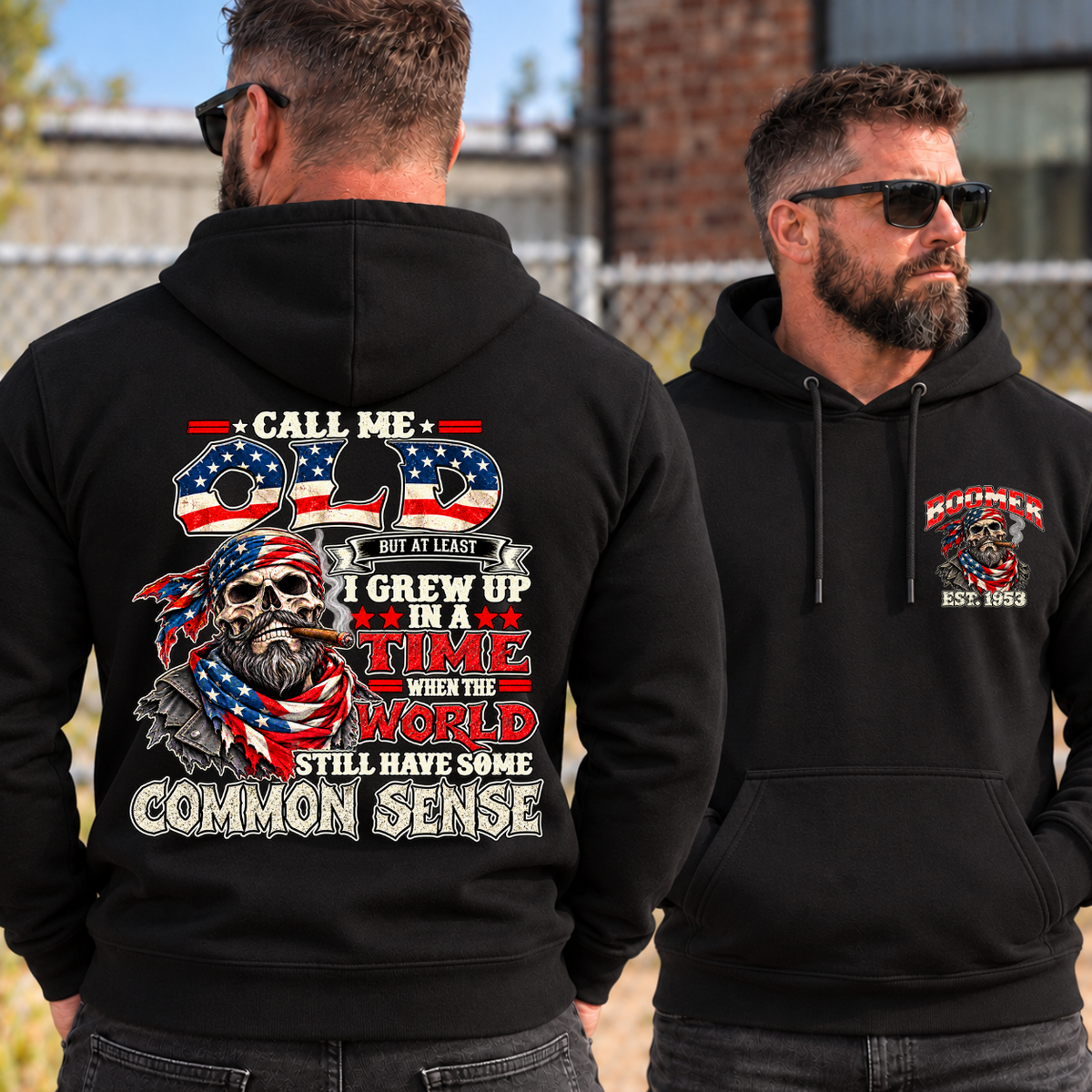 Call Me Old Common Sense EST Shirts