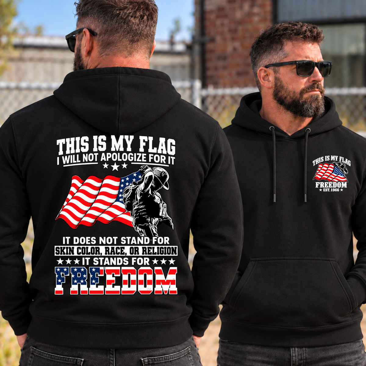 This Is My Flag Freedom EST Shirts