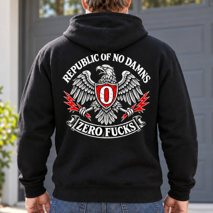 Republic Of No Damns Zero Fucks EST Shirts