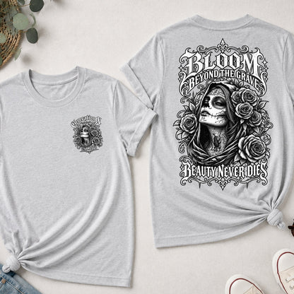 Personalized Beauty Never Dies Skull Graphic Shirt