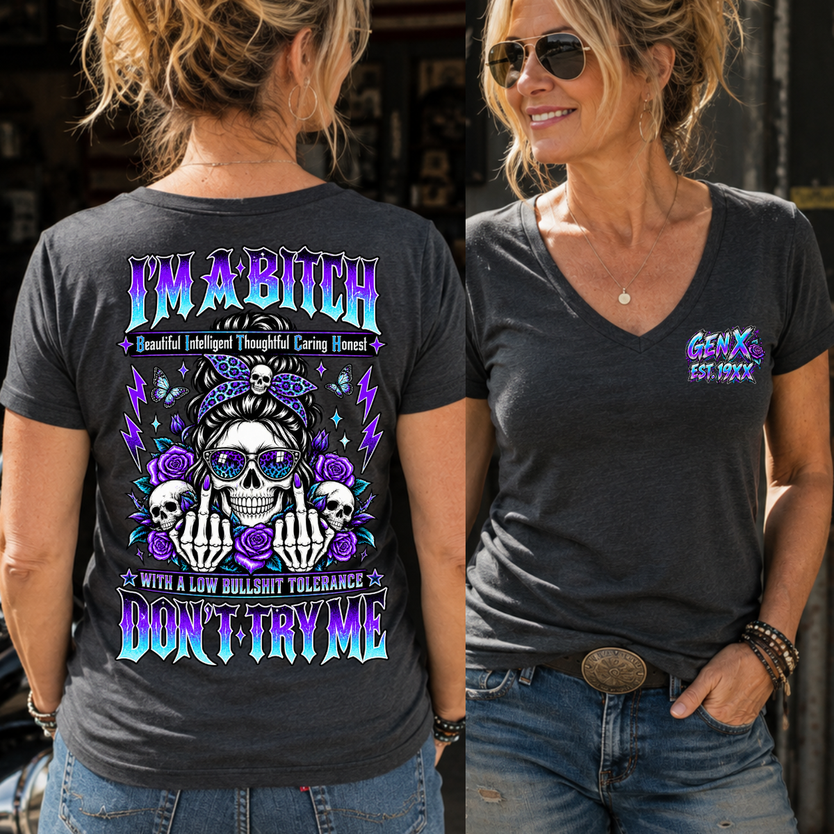 I'm A Bitch Don't Try Me EST Shirts