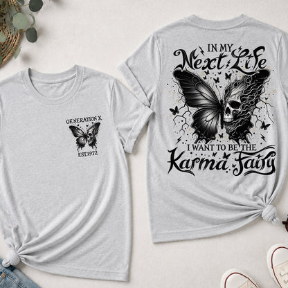 Karma Fairy Skull Butterfly Custom Generation Shirts