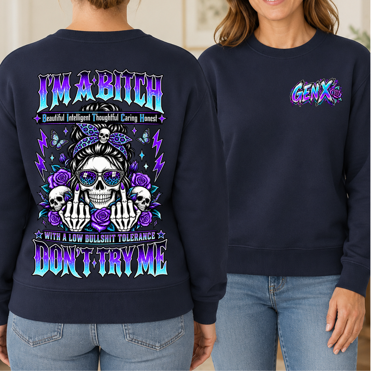 I'm A Bitch Don't Try Me EST Shirts