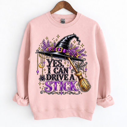 Yes I Can Drive a Stick Witch Shirts