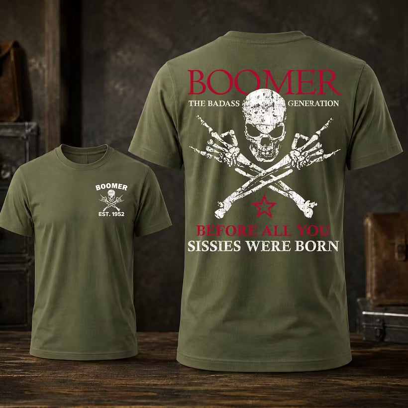 Boomer The Badass Generation Unisex Tee
