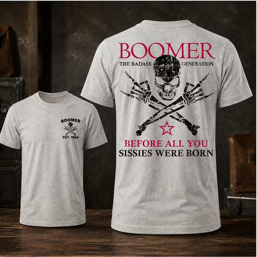 Boomer The Badass Generation Unisex Tee