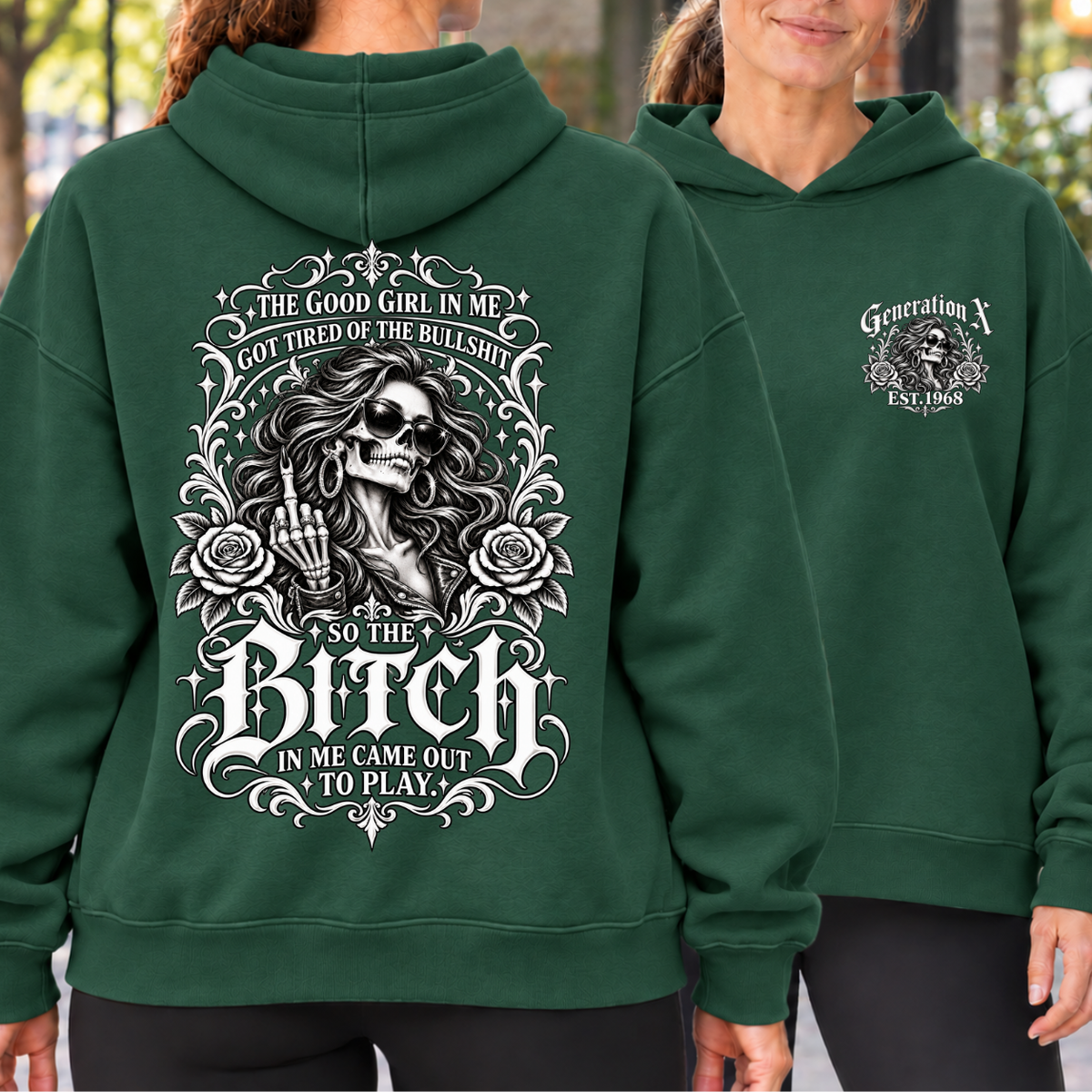 The Bitch In Me Came Out To Play EST Women Shirts