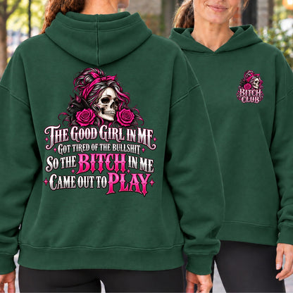 The Good Girl In Me Got Tired - Skull & Black Cat EST Shirts