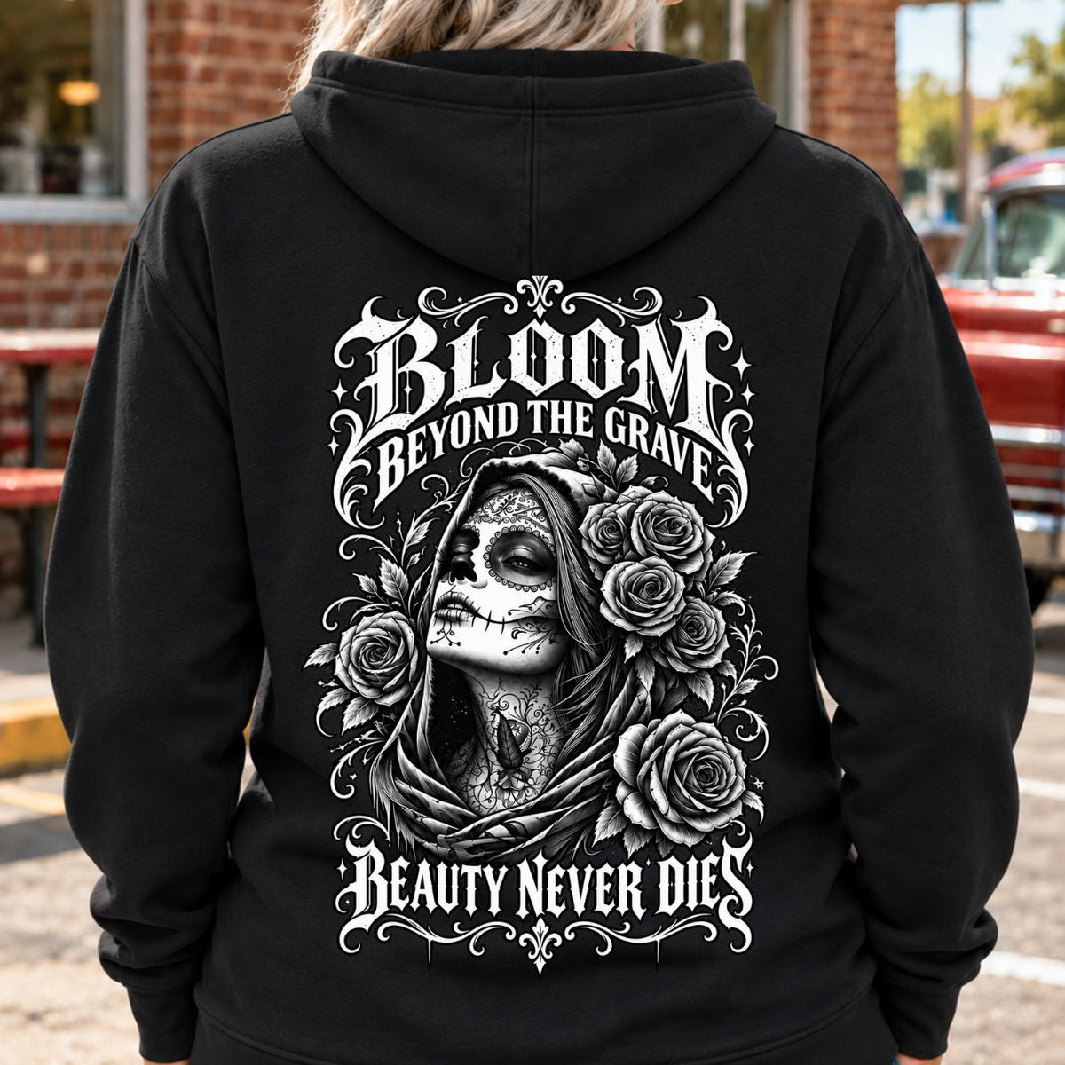 Personalized Beauty Never Dies Skull Graphic Shirt