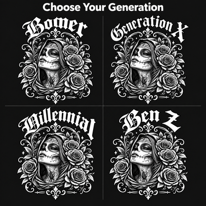 Personalized Beauty Never Dies Skull Graphic Shirt