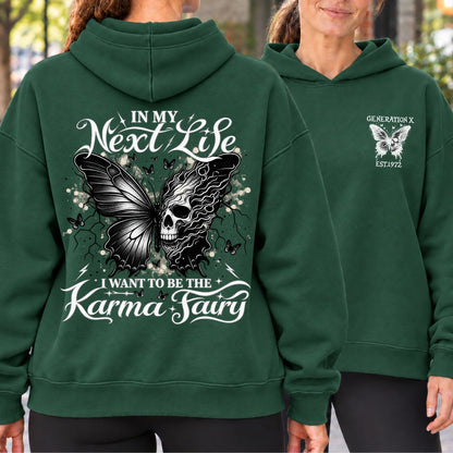 Karma Fairy Skull Butterfly Custom Generation Shirts