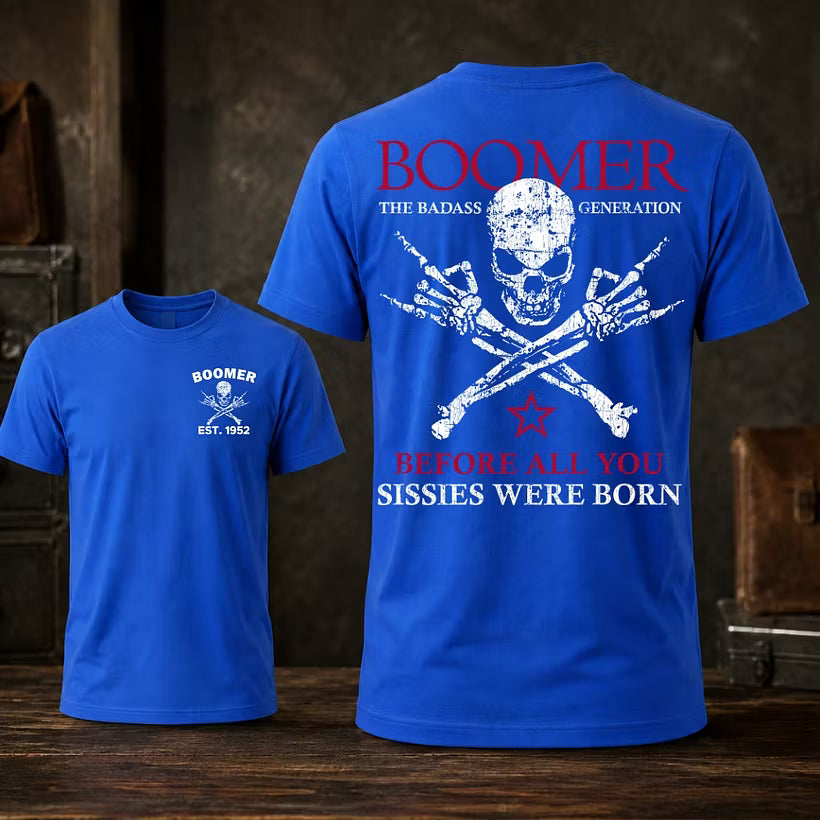 Boomer The Badass Generation Unisex Tee