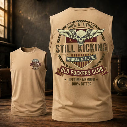 Personalized Old Fuckers Club Man's TankTop