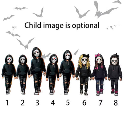 Custom Mama & Kids Ghostface Mask Sweatshirt, T-shirt