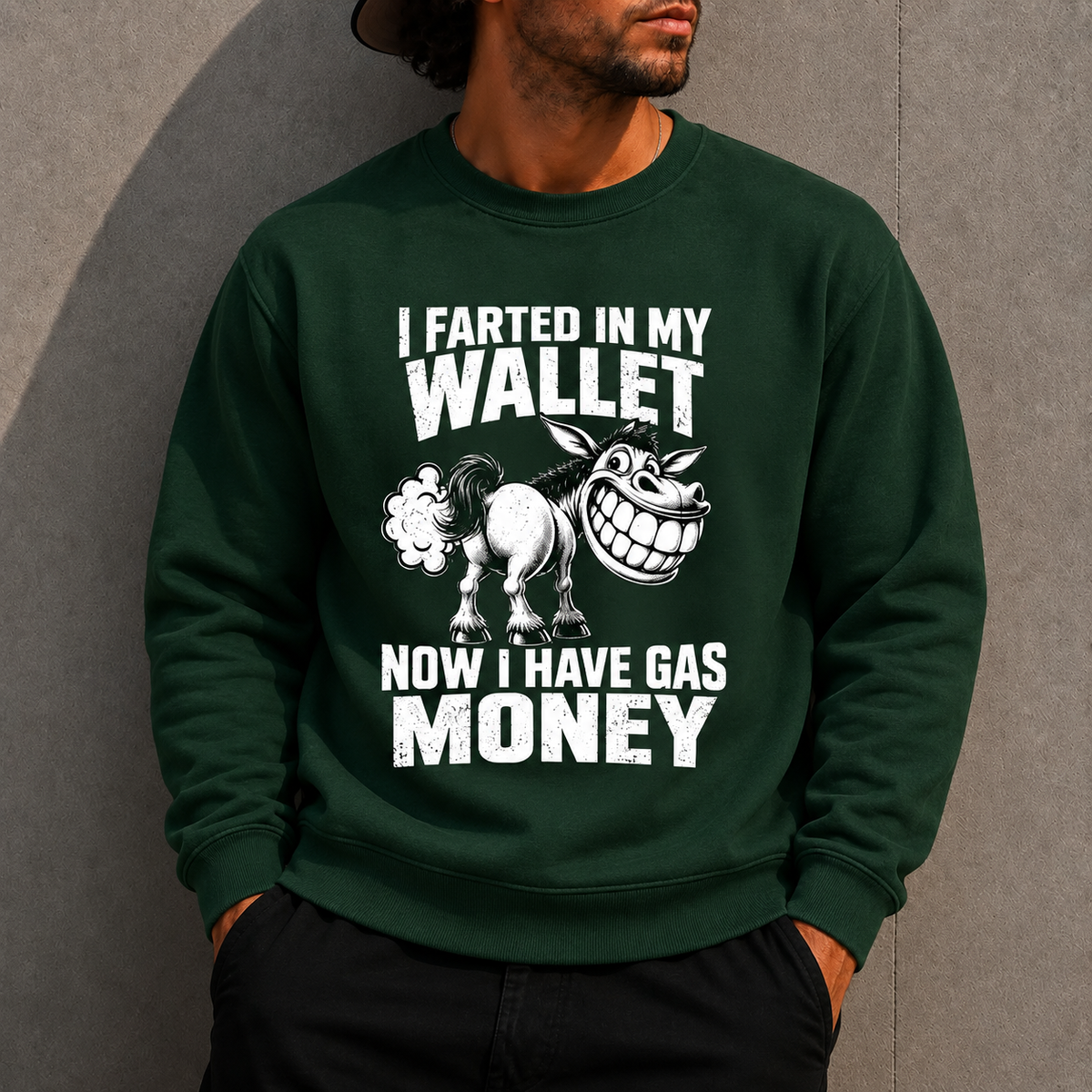 Funny Donkey Gasoline Joke Gas Money Shirts
