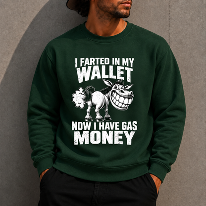 Funny Donkey Gasoline Joke Gas Money Shirts